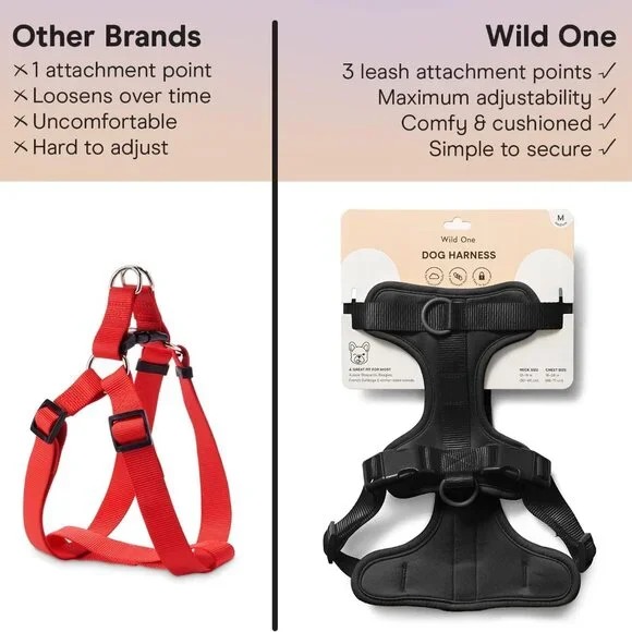 Wild One Dog Harness COCOA NEW - Picture 3 of 3